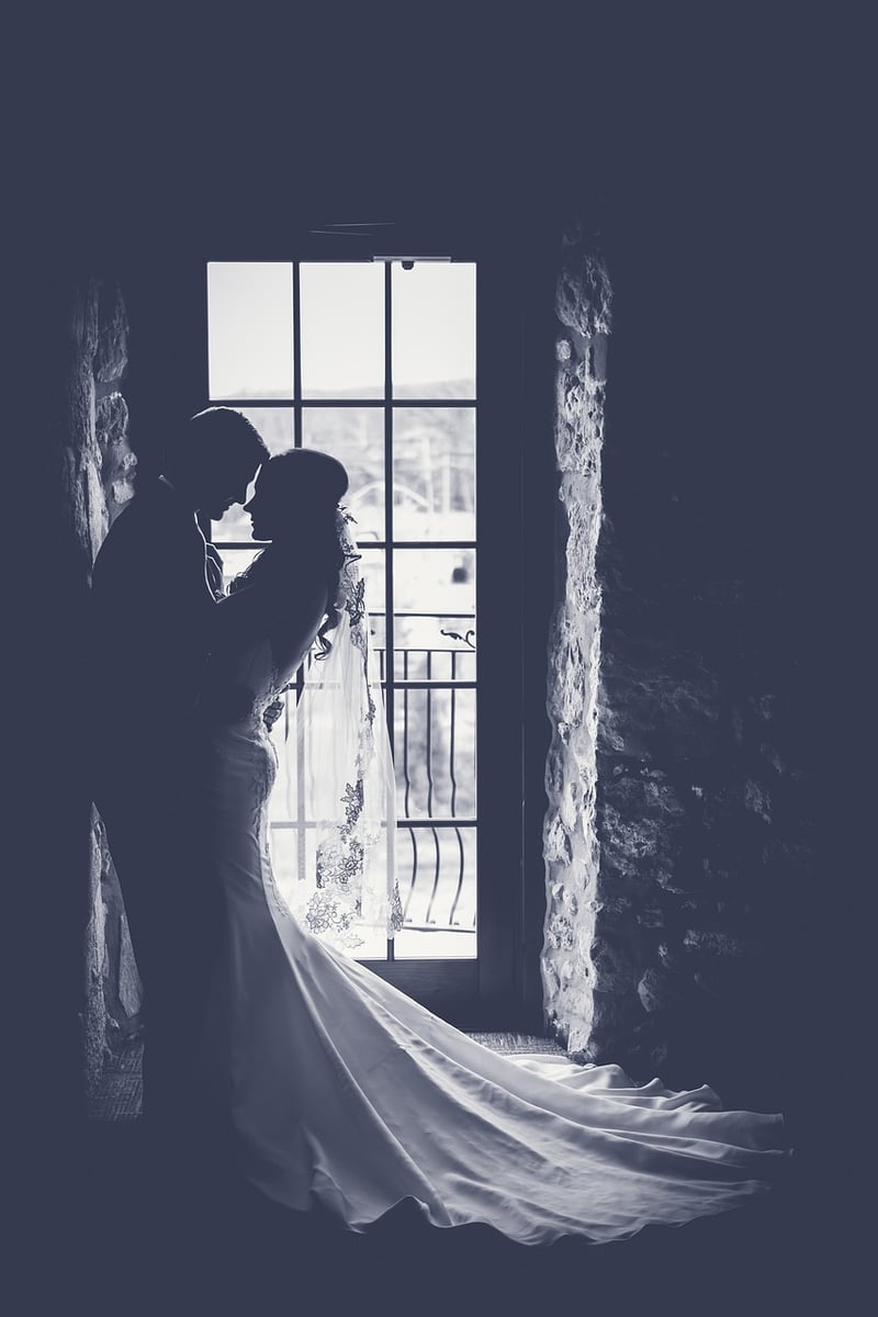Black and White Wedding